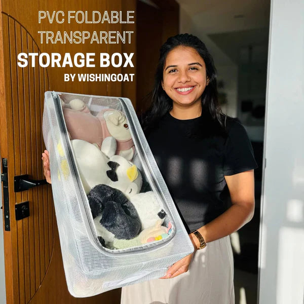 Multipurpose Transparent Storage Organizer