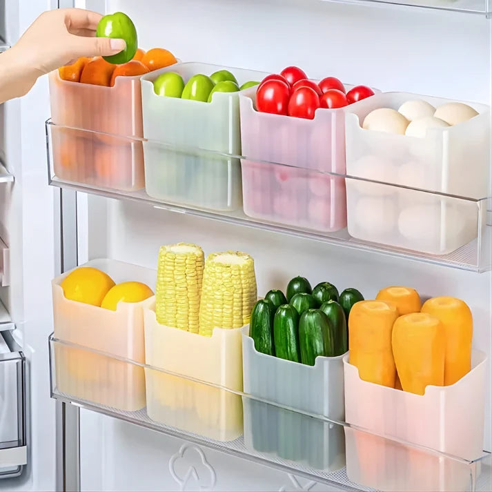 Refrigerator Organizer Bins (Pack of 6)