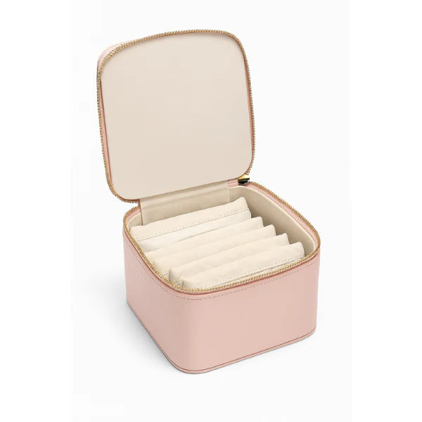 Trendoz Travel Jewellery Organizer with 6 Zipper Pouches