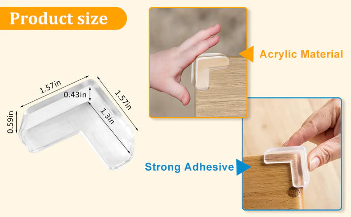 SafeEdge™ - Silicon Corner Protectors