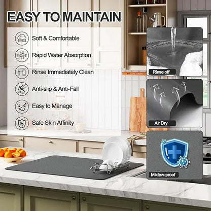 HydroAbsorb Mat™ - Ultimate Quick-Drying with Buy 1 Get 1 Free Offer 🔥