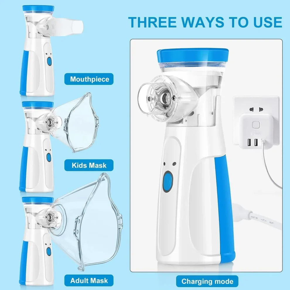 Trendoz™ – Compact Nebulizer | Gentle Vapour | Safe Relief Anytime, Anywhere