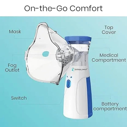 Trendoz™ – Compact Nebulizer | Gentle Vapour | Safe Relief Anytime, Anywhere