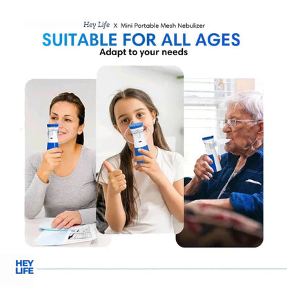 Trendoz™ – Compact Nebulizer | Gentle Vapour | Safe Relief Anytime, Anywhere