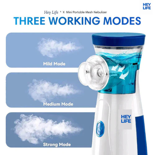 Trendoz™ – Compact Nebulizer | Gentle Vapour | Safe Relief Anytime, Anywhere