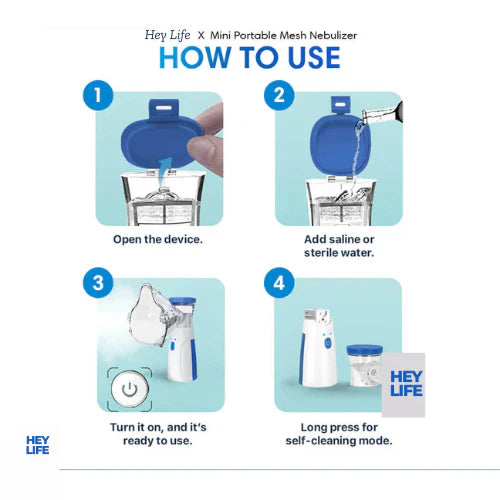 Trendoz™ – Compact Nebulizer | Gentle Vapour | Safe Relief Anytime, Anywhere