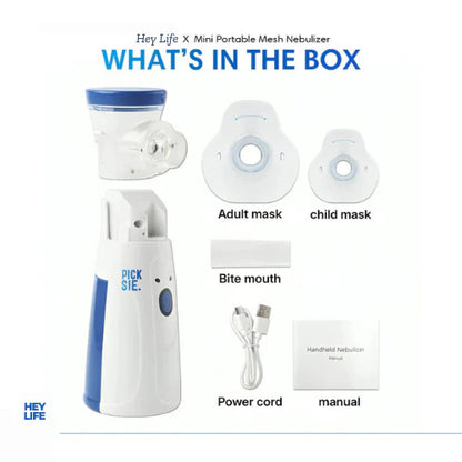 Trendoz™ – Compact Nebulizer | Gentle Vapour | Safe Relief Anytime, Anywhere
